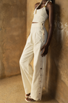 Pantalon à boutons